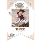 Premier Rodéo Cowboy Anniversaire Drapeaux de Bunt (Troisième drapeau)