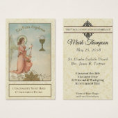 PREMIER SAINT COMMUNION ANGELS EUCHARISTE (Devant & derrière)