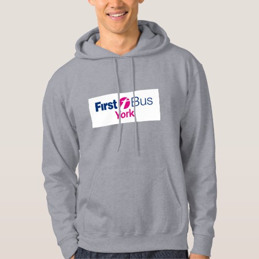 Premier Sweat - shirt à capuche de bus (Devant)