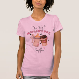 Premier T-shirt de la fête des mères 2025/Tenue ro