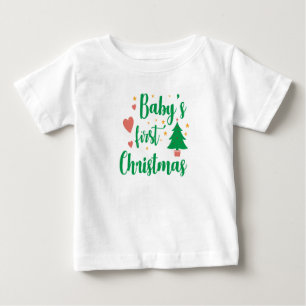 Premier t-shirt de Noël pour bébé