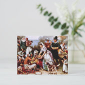 Premier Thanksgiving, 1621. Cartes postales (Debout devant)