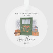 Premier Thanksgiving Nouvelle adresse domiciliaire (dos)