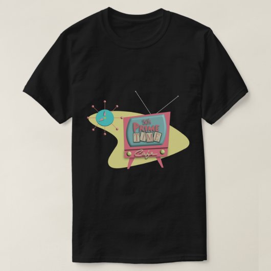Premier Time Cafe Classic T-Shirt 50 jaar (Design voorkant)