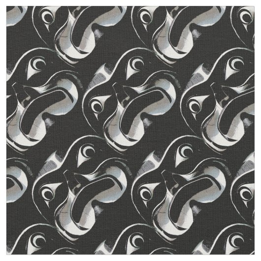 Premier tissu d'art de nations d'art de Haida (Fermer)