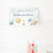 Premier voyage autour du panneau de bannières sola (Insitu)