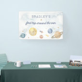 Premier voyage autour du panneau de bannières sola (Salon professionnel)