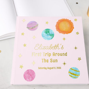 Premier Voyage Autour Du Soleil Fille Anniversaire
