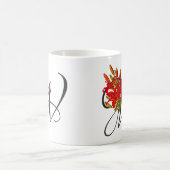 Premier W, Mug de café en Lily de bois (Centre)
