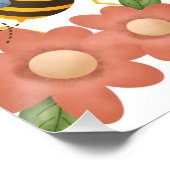 Première Affiche de bienvenue du jour de l'abeille (Coin)