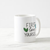 Première Amour-Toi Mug (Devant droit)