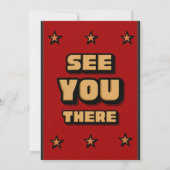 Première année terminée - Invitation pour le 1er a (Dos)