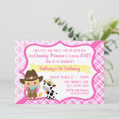 Première Anniversaire Pays Princesse Invitation (Debout devant)