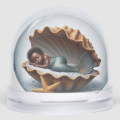 Première Anniversaire Petite Sirène Noire (Avant)