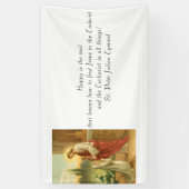 Première bannière de communion : Eucharistie dans (Vertical)