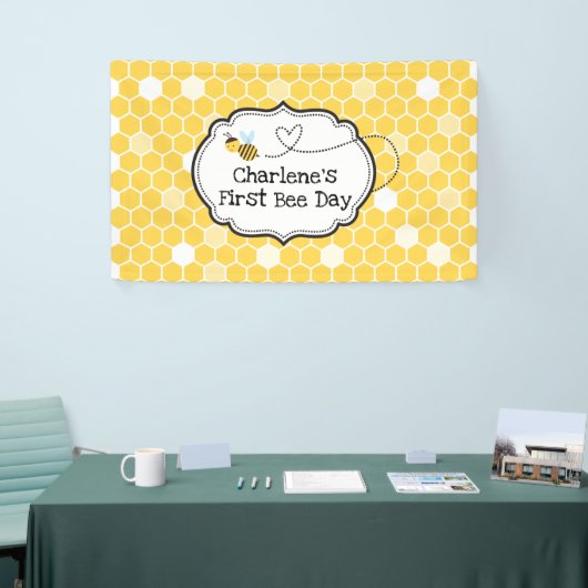 Première bannière de contexte d'anniversaire de (Salon professionnel)