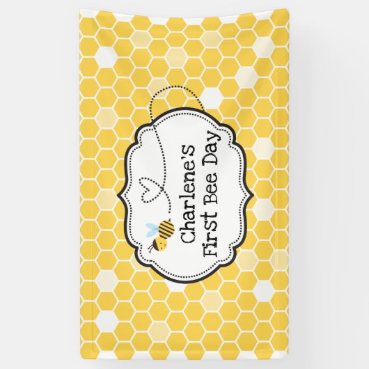 Première bannière de contexte d'anniversaire de (Vertical)