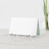 Première carte de communion (Dos)