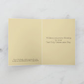 Première carte de communion (Intérieur)