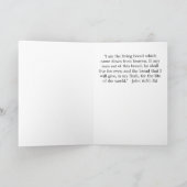 Première carte de communion (Intérieur)