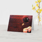 Première carte de communion (Fleur jaune)