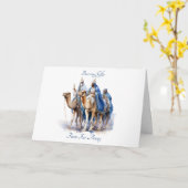 Première carte de Noël 5 (Fleur jaune)