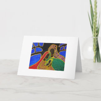 Première carte de Noël de famille