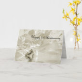 Première carte de sépia d'anniversaire (Fleur jaune)