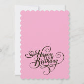 première carte d'invitation (Dos)