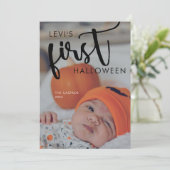 PREMIÈRE CARTE PHOTO DE BÉBÉ (Debout devant)