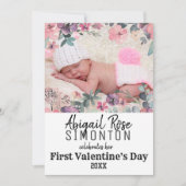 Première Carte photo de la Saint Valentin de la pe (Devant)