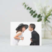 Première carte postale Kiss (Debout devant)