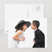 Première carte postale Kiss (Devant / Derrière)