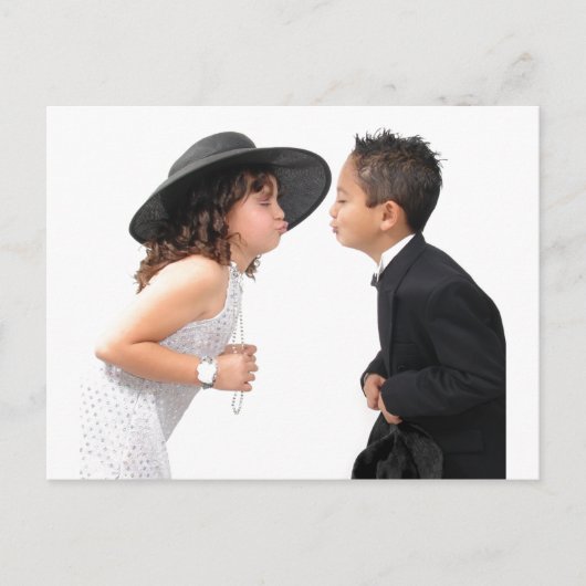 Première carte postale Kiss (Devant)