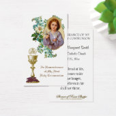 PREMIÈRE CARTE SAINTE-COMMUNAUTÉ EUCHARISTE PRIÈRE (Bureau)