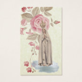 PREMIÈRE CARTE SAINTE COMMUNION FATIMA PRIÈRE SAIN (Devant)