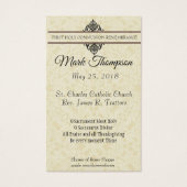 PREMIÈRE CARTE SAINTE COMMUNION JESUS ANGELS CARTE (Dos)