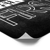 première chose première citation affiche shabby ch (Coin)
