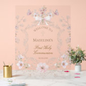 Première communion accueil floral (Mariage)