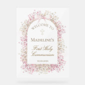 Première communion accueil floral (Recto)