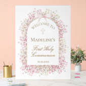 Première communion accueil floral (Mariage)