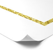 Première Communion Affiche de bienvenue florale ro (Coin)