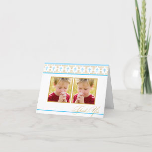 Première communion, baptême Merci photo