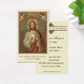 PREMIÈRE COMMUNION SAINTE JÉSUS ANGES CARTE SAINTE (Bureau)