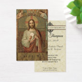 PREMIÈRE COMMUNION SAINTE JÉSUS ANGES CARTE SAINTE (Bureau)