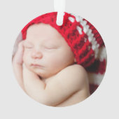 Première conservation de Noël du bébé (dos)