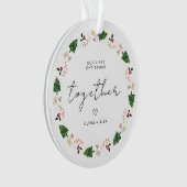 Première conservation de Noël Noël Couple cadeau d (devant)