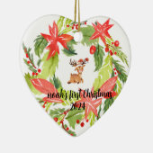 Première coutume de Noël nom de bébé ornements (Droite)