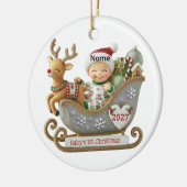 Première décoration de Noël de bébé (Gauche)