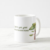 Première Ébauche Café Mug Pour Les Écrivains (Devant droit)